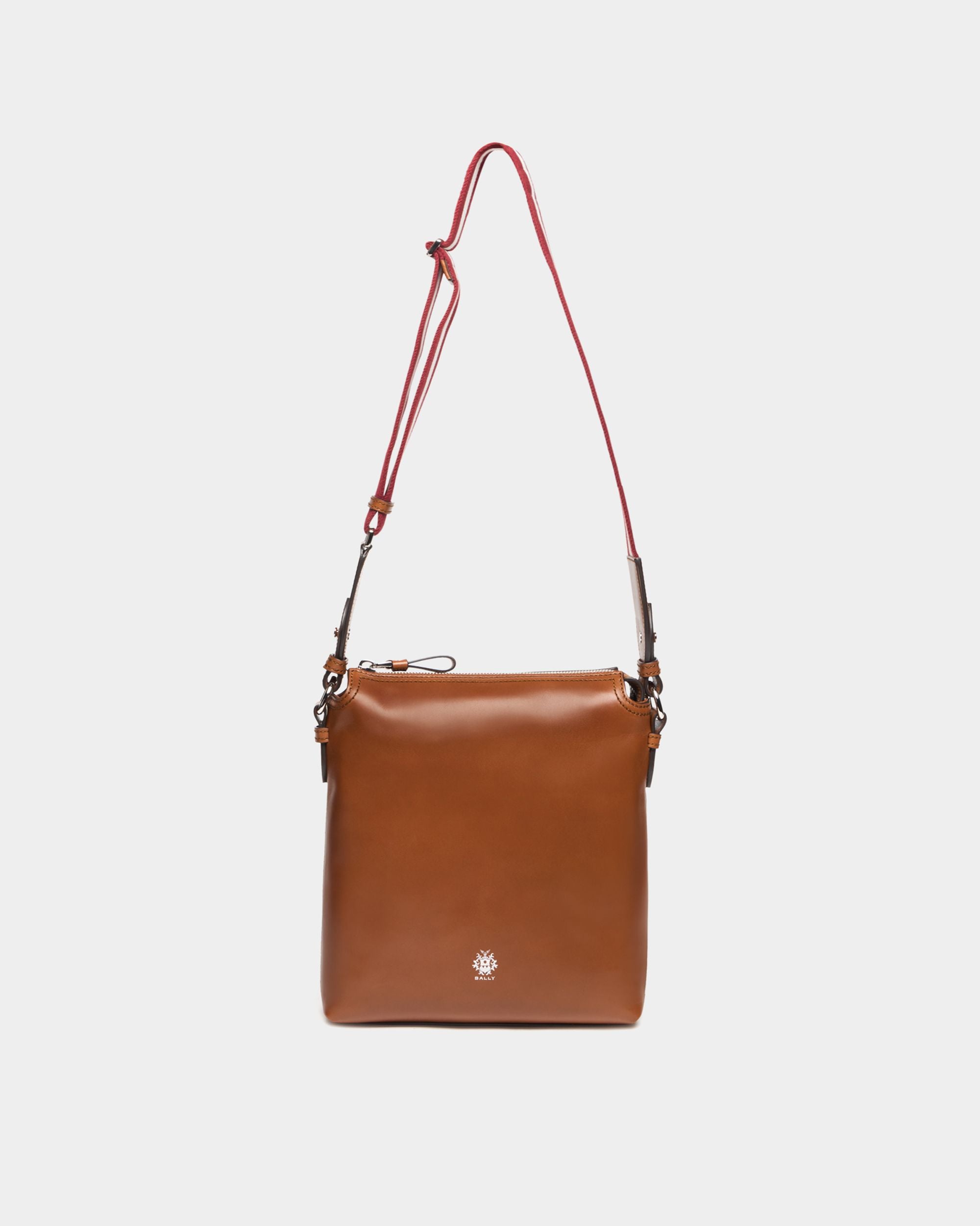 Bally Global - Sac à bandoulière Ray en cuir Amber Brown - Marron