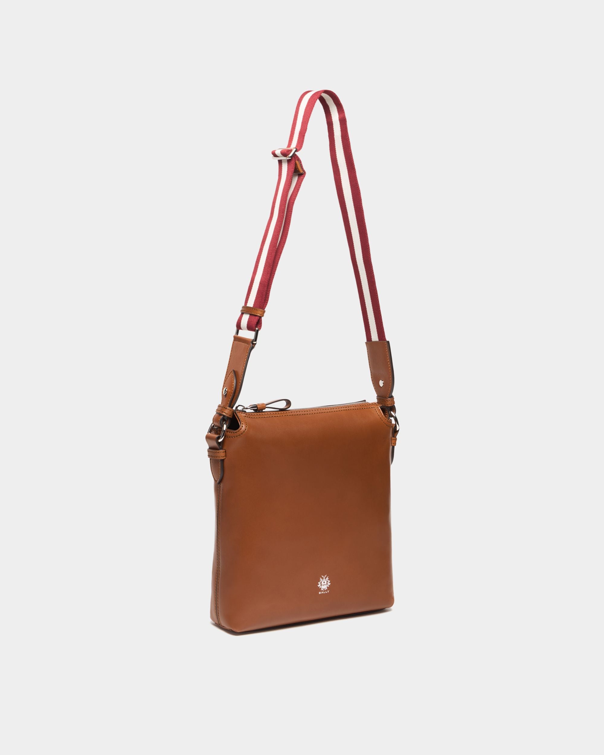 Bally Global - Sac à bandoulière Ray en cuir Amber Brown - Marron