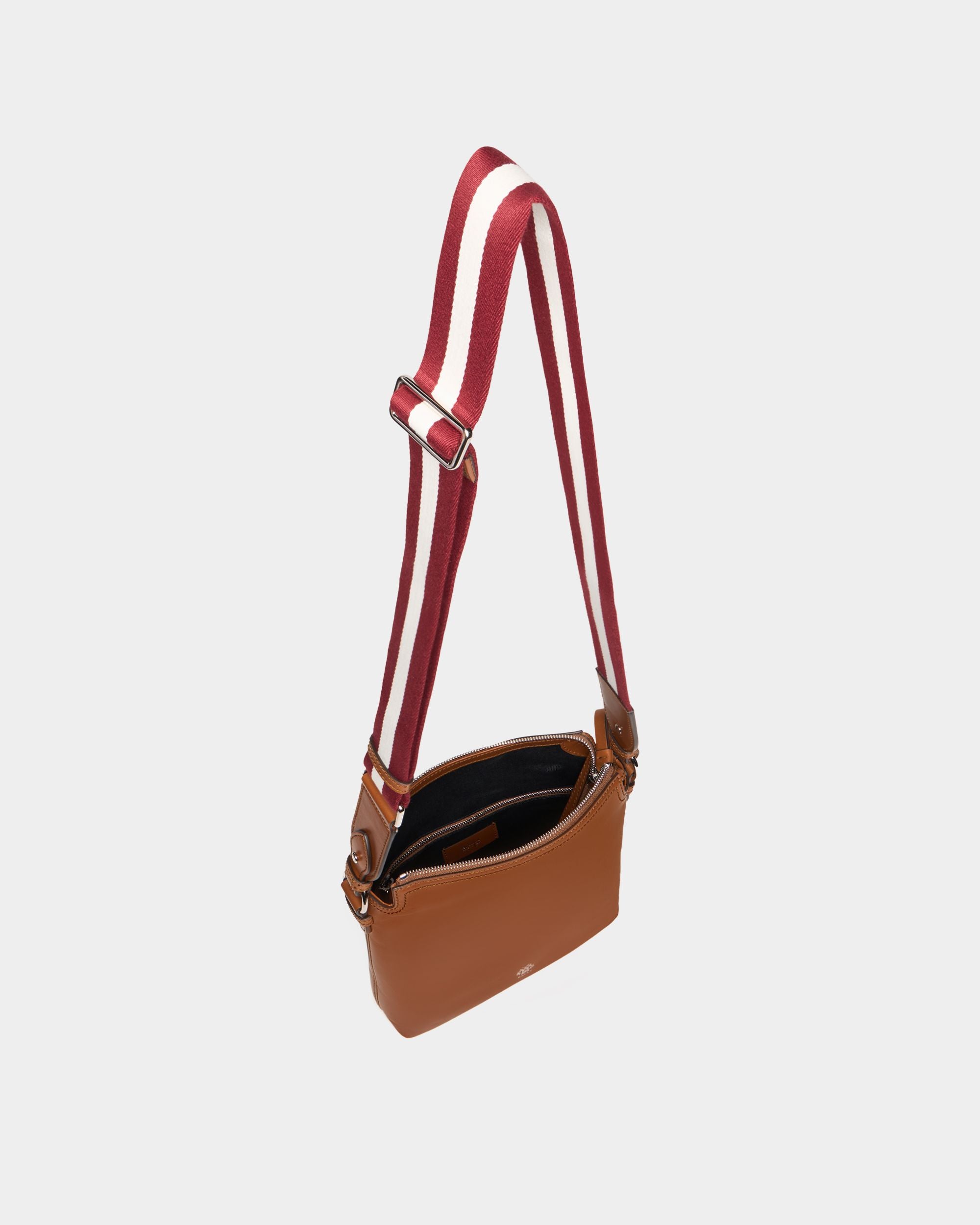 Bally Global - Sac à bandoulière Ray en cuir Amber Brown - Marron
