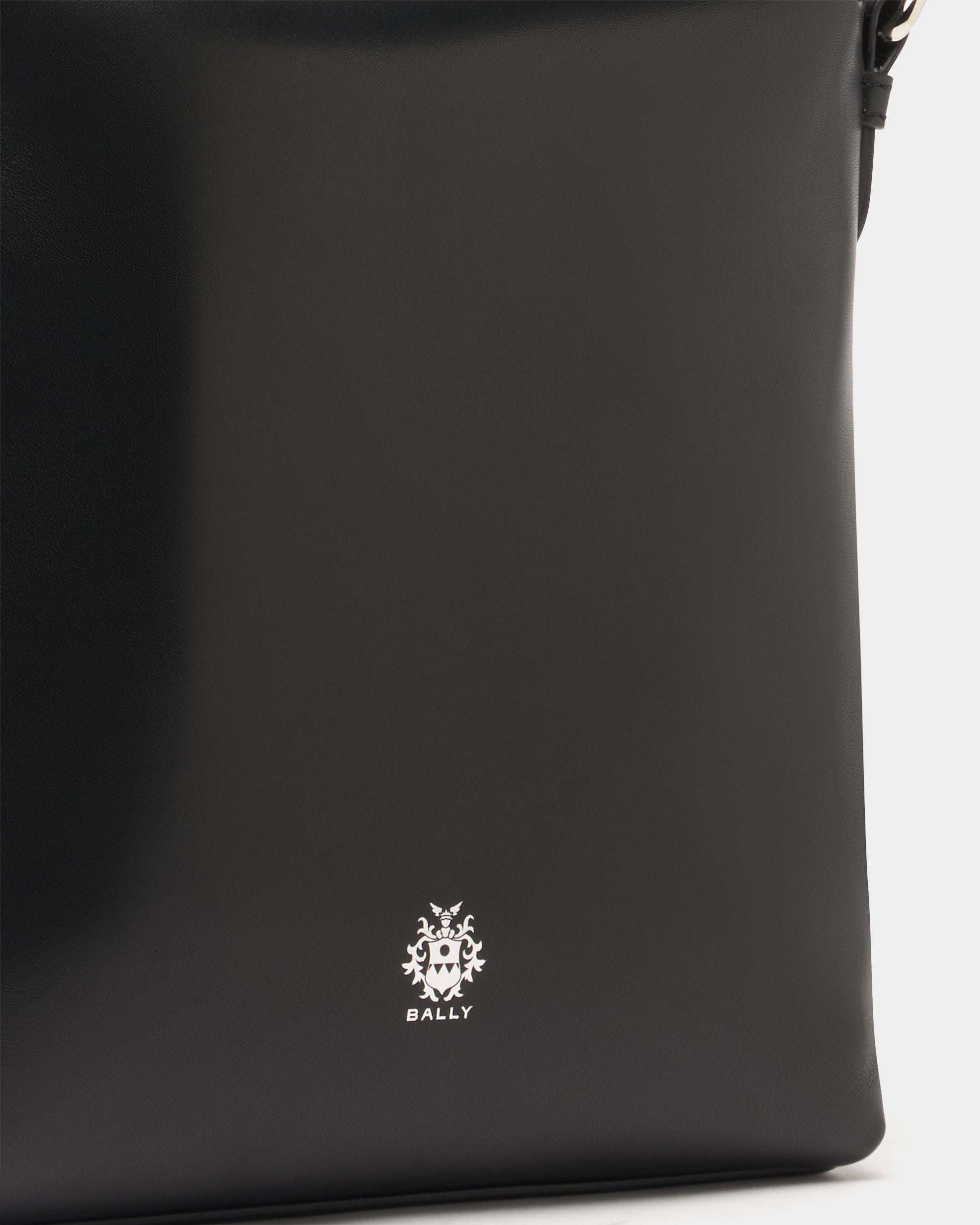 Bally Global - Ray Crossbody Bag in Black Leather - Black