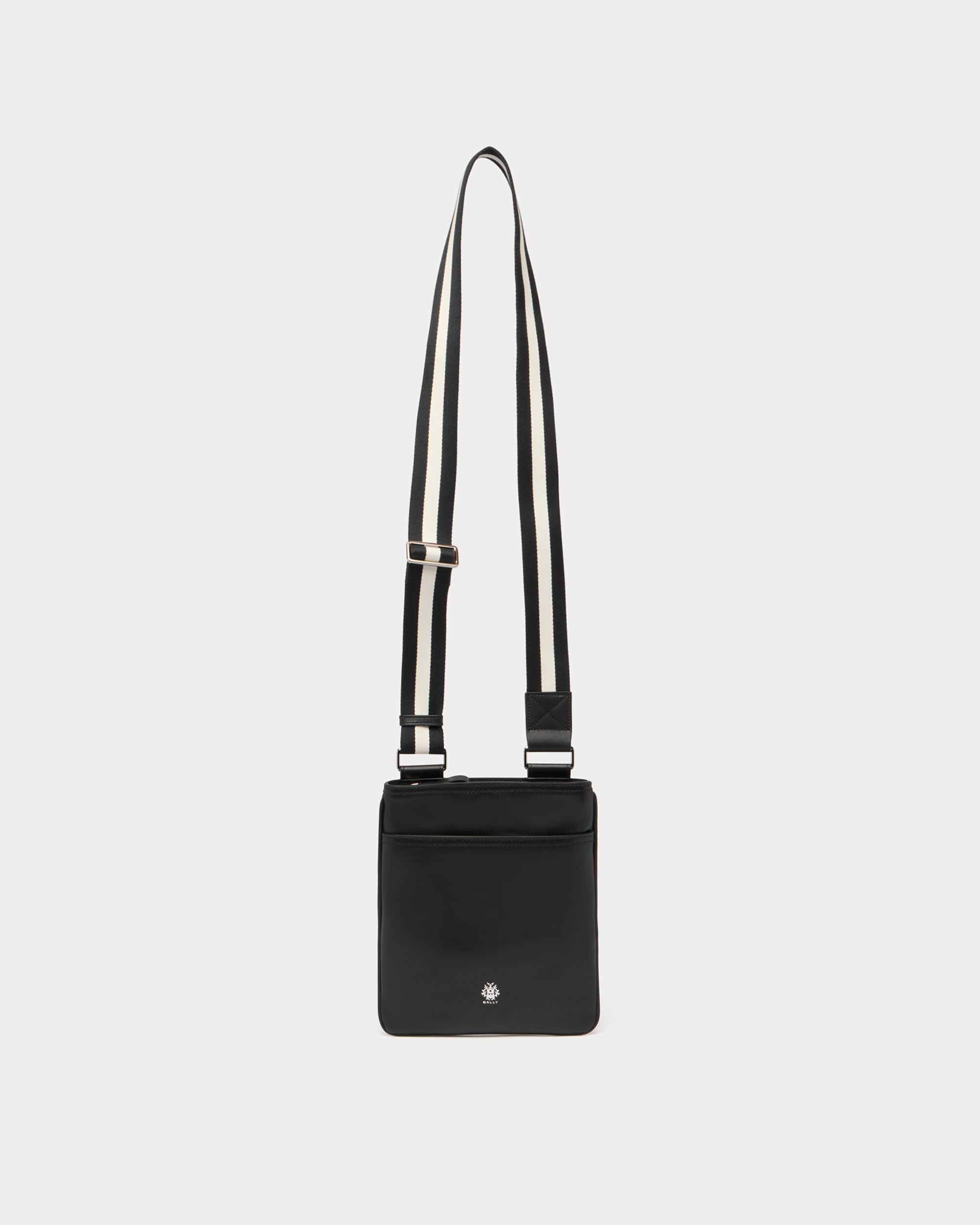 Bally Global - Ray Crossbody Bag in Black Leather - Black