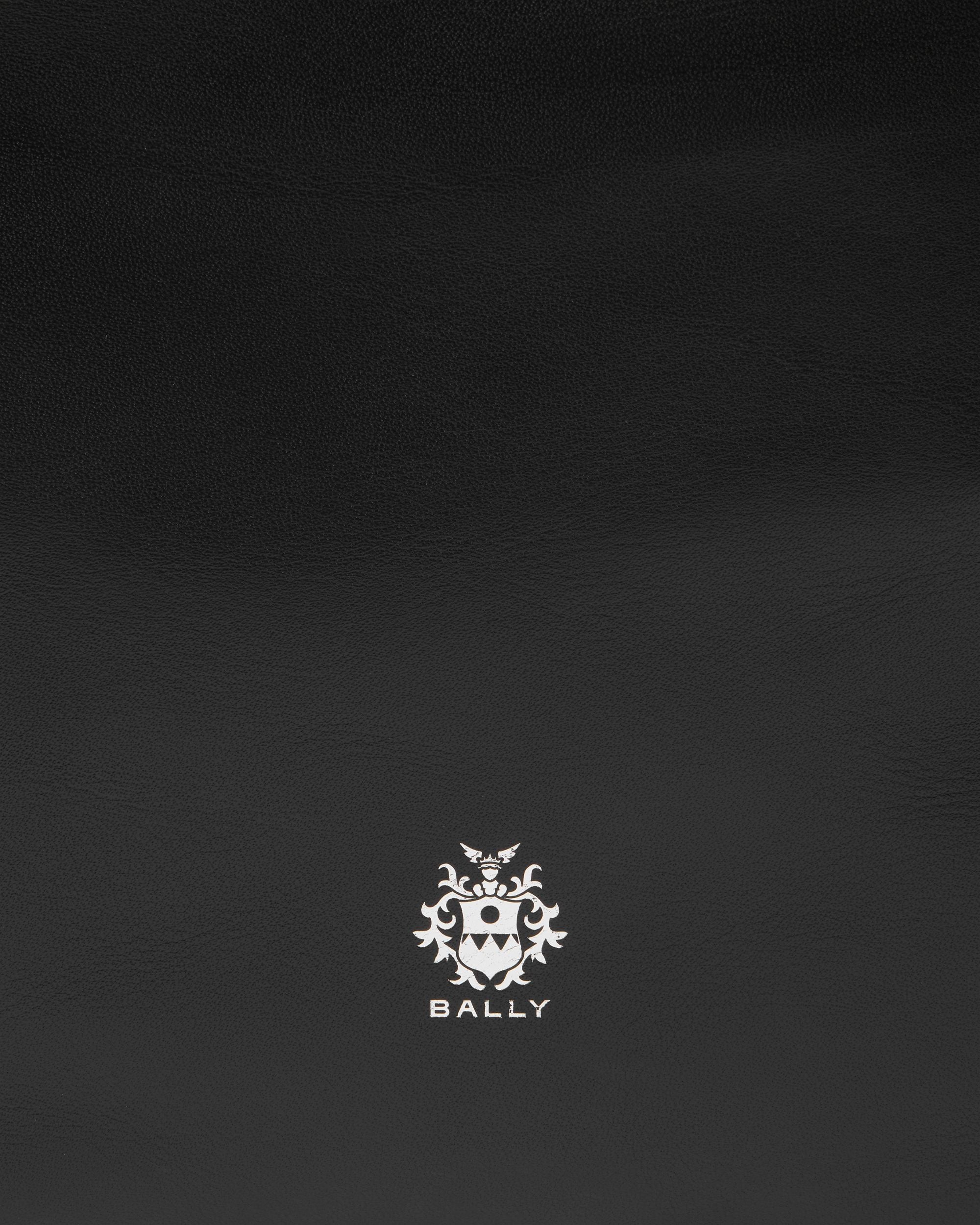 Bally Global - Ray Crossbody Bag in Black Leather - Black