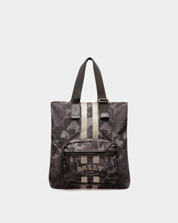 Fallie Bolso Tote En Nailon De Color Negro