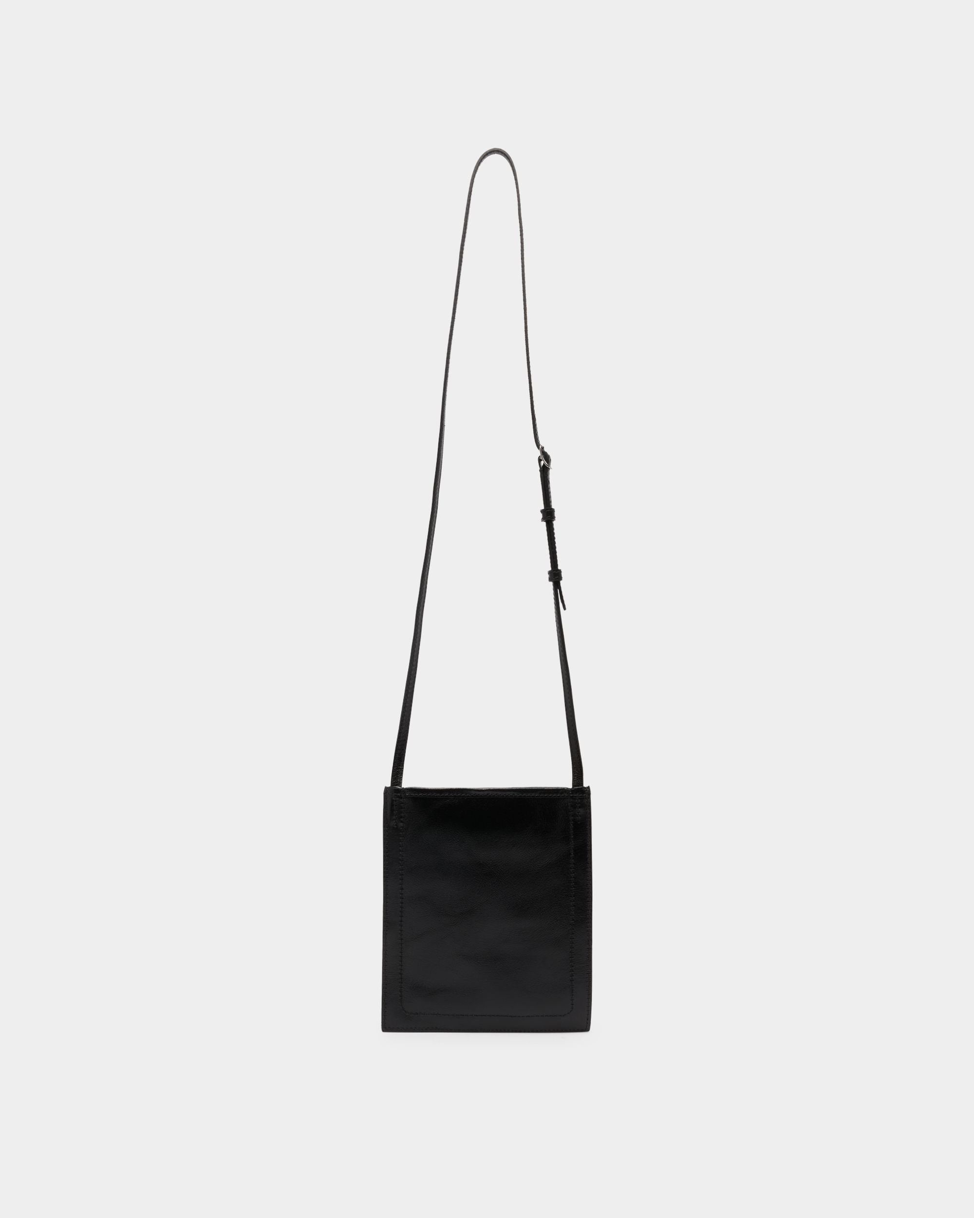 Bally Global - Beckett Crossbody Bag in Black Leather - Black