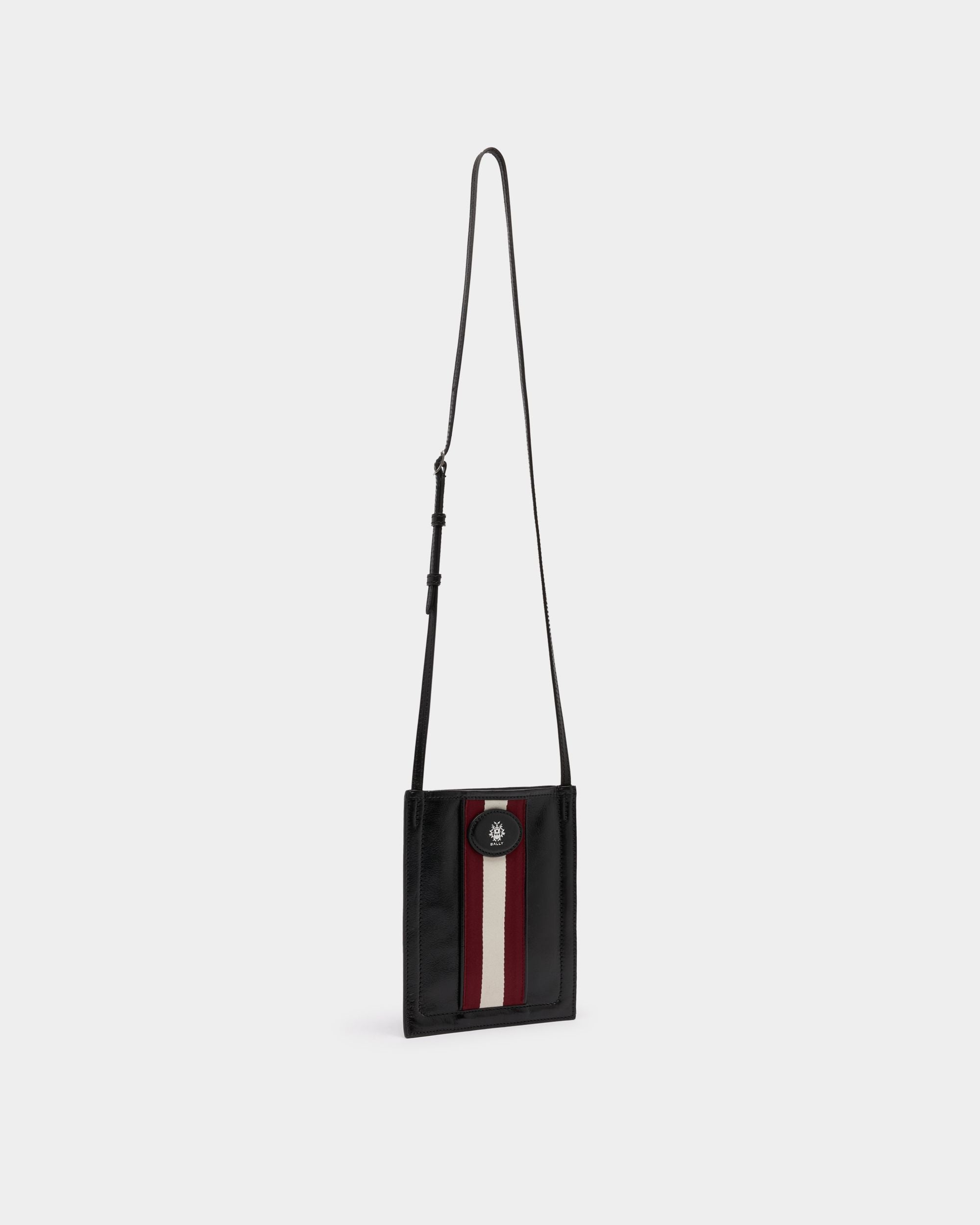 Bally Global - Beckett Crossbody Bag in Black Leather - Black