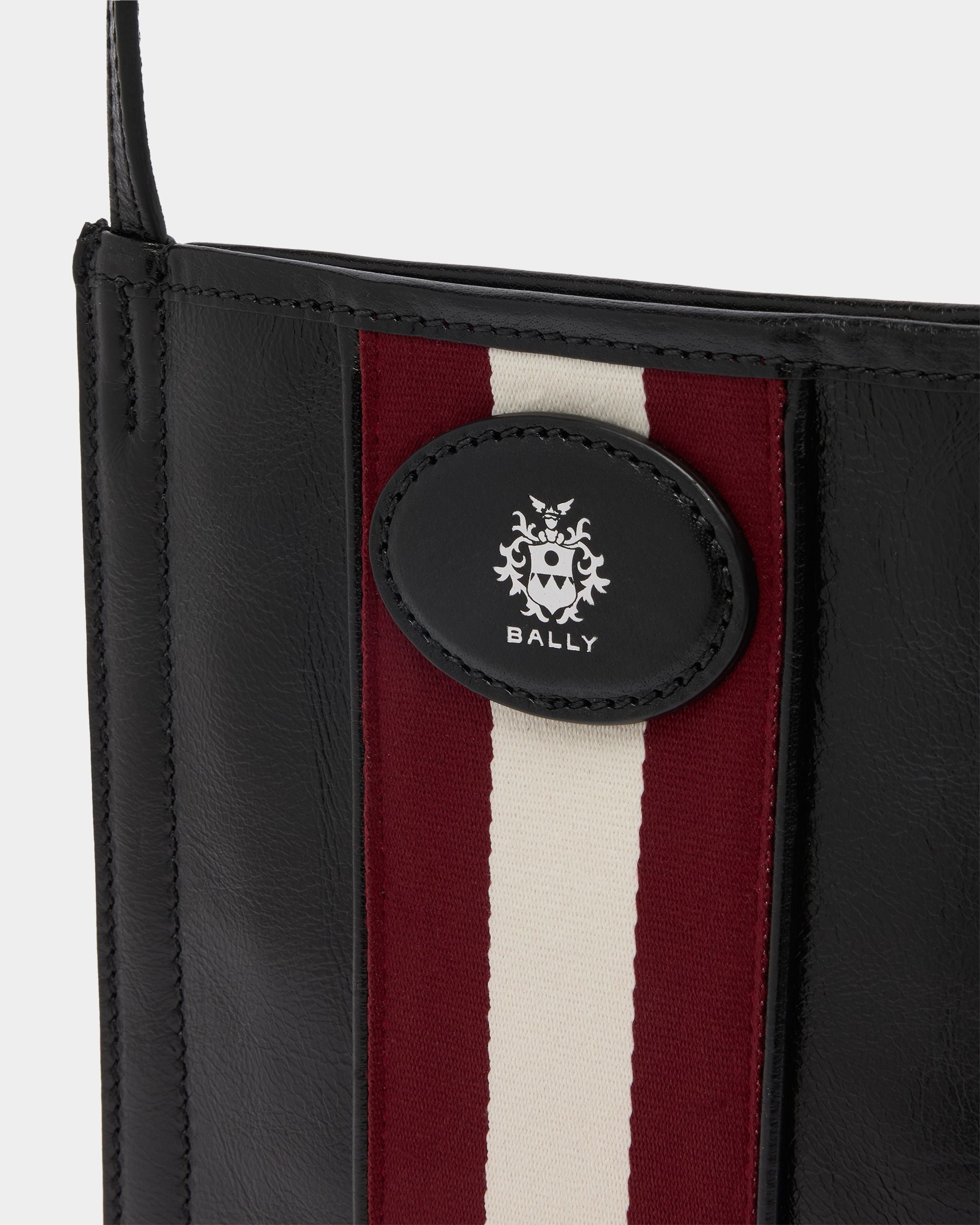 Bally Global - Beckett Crossbody Bag in Black Leather - Black