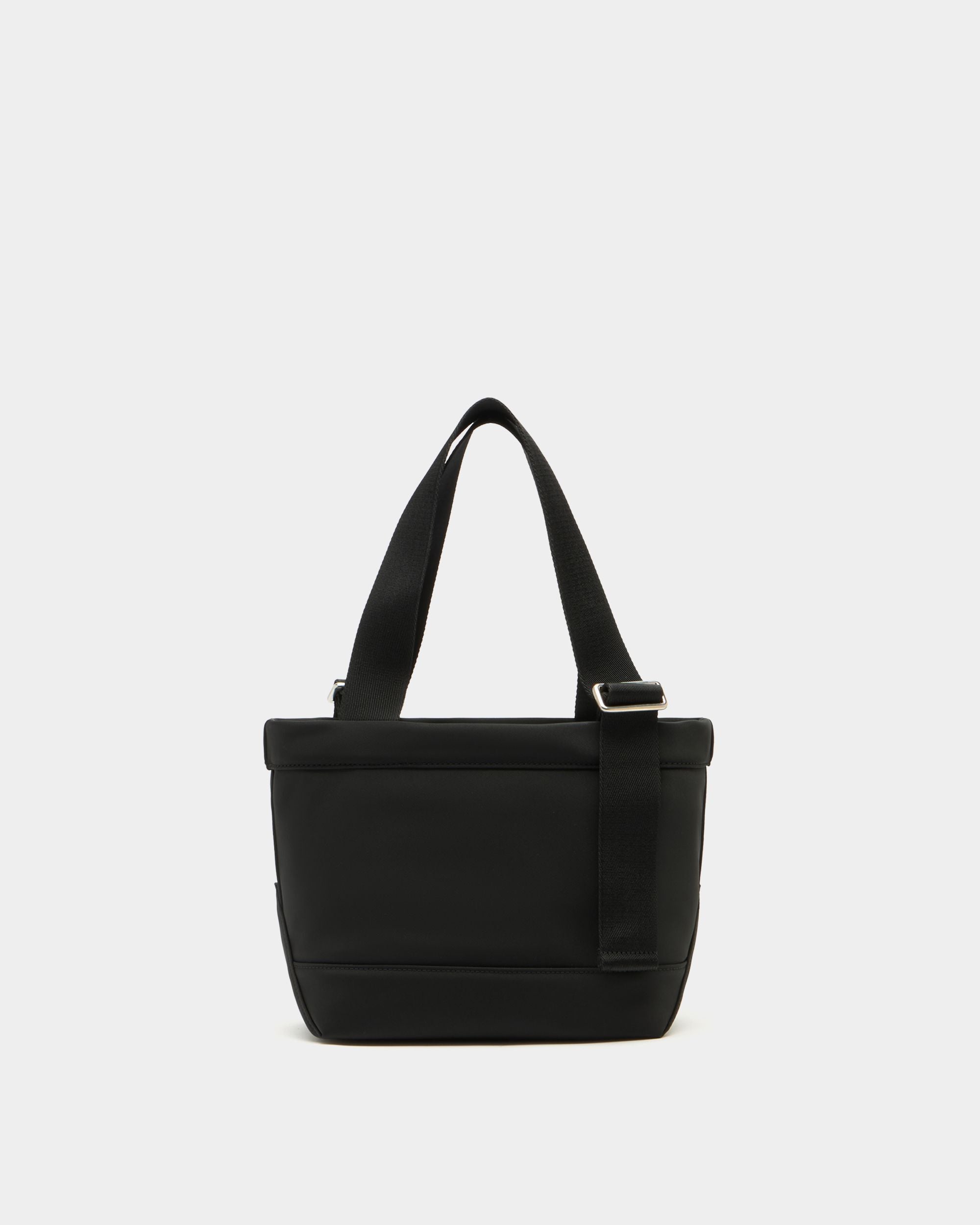 Bally Global - Code Tote Bag in Black Nylon - Black