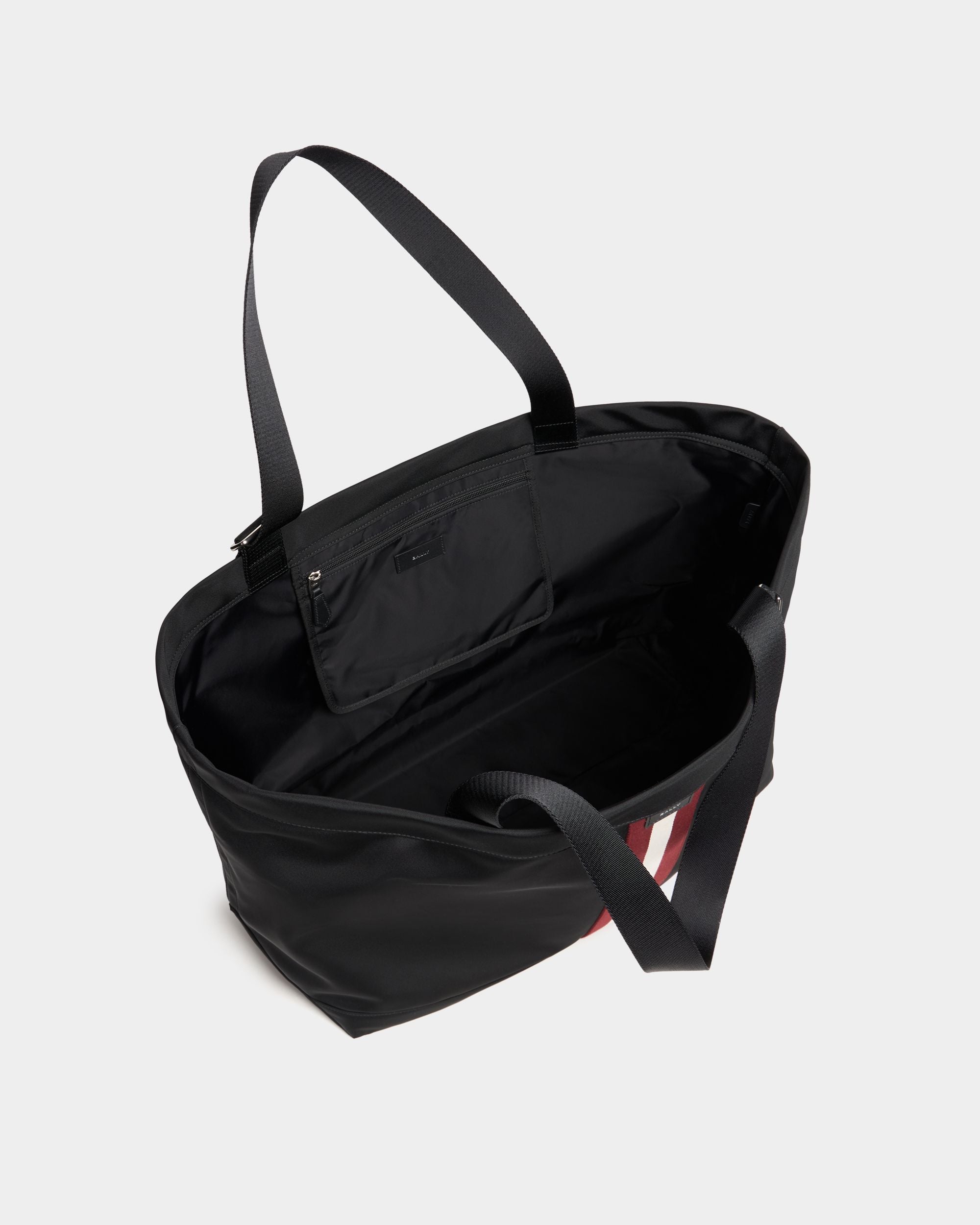 Bally Global - Code Tote Bag in Black Nylon - Black
