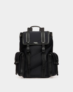 Mountain Backpack In Black Neoprene