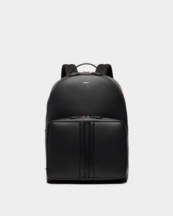Mythos Backpack In Black Recycled Leather