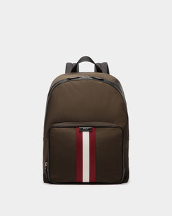 Code Backpack In Military Green Nylon