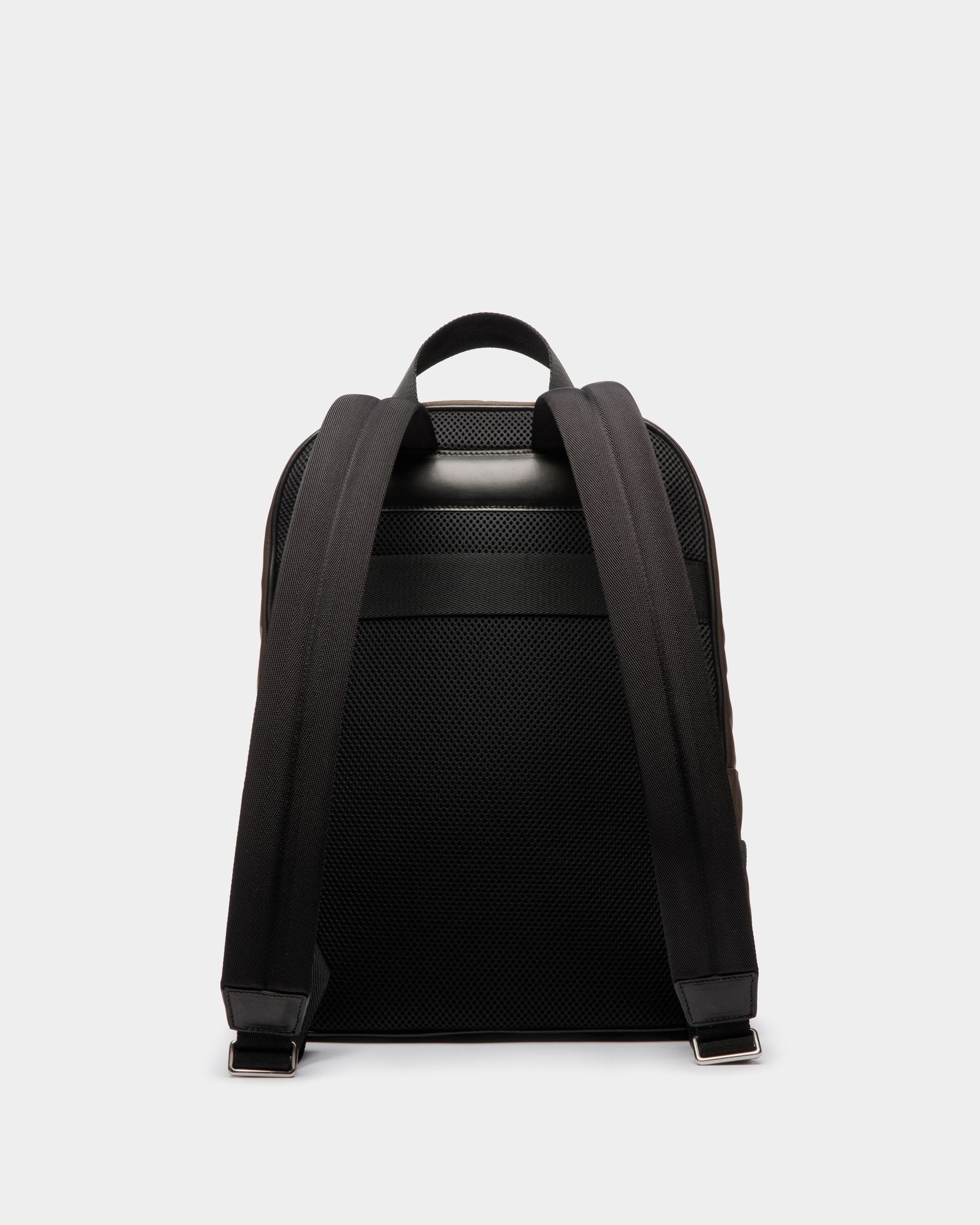 Bally Global - Sac À Dos Code En Nylon Military Green - Vert