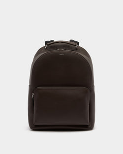 Sac À Dos Capitol En Cuir Grainé Ebano