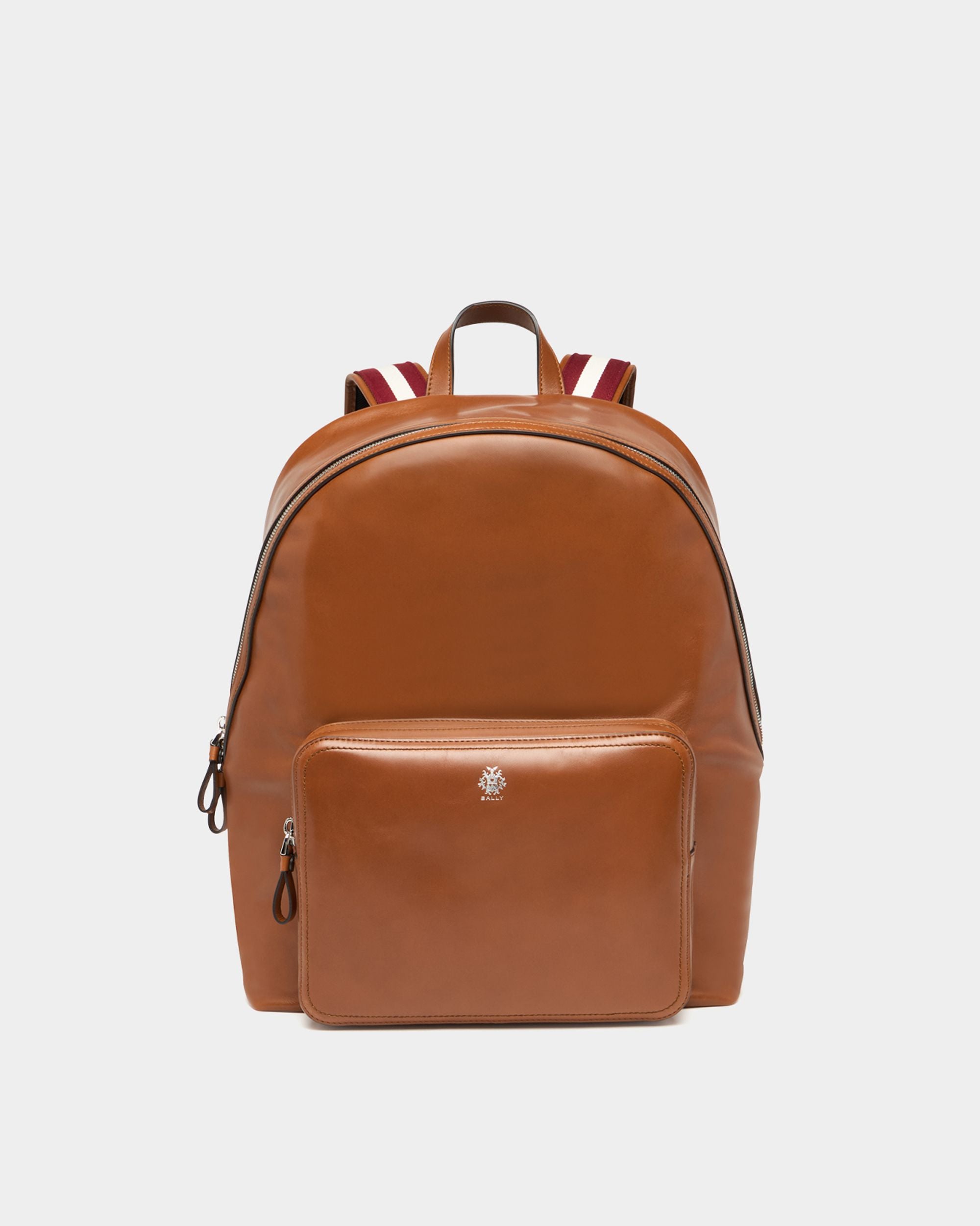 Bally Global - Ray Rucksack aus Leder in Amber Brown - Brown