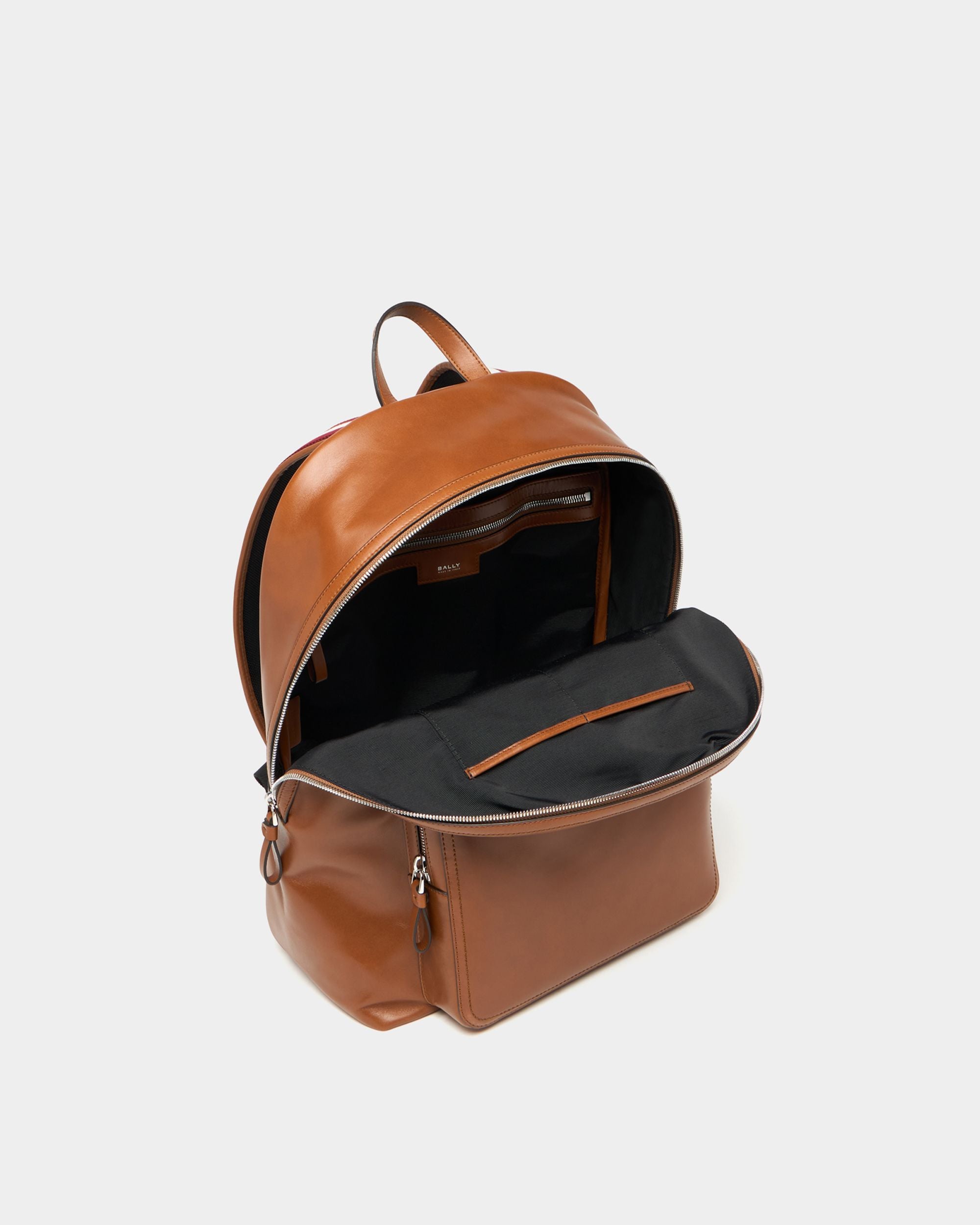Bally Global - Ray Rucksack aus Leder in Amber Brown - Brown