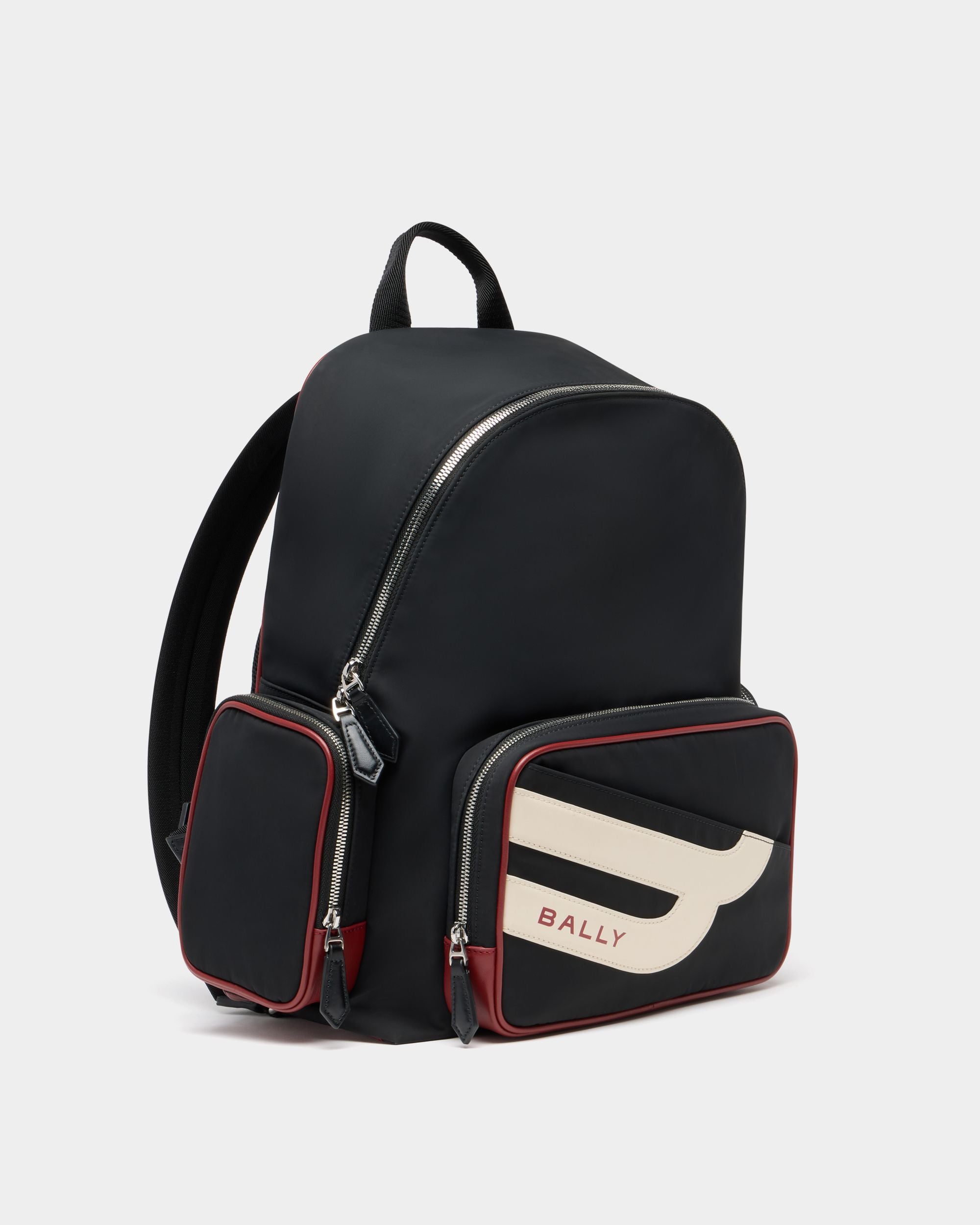 Bally Global - Competition Backpack in Black Nylon - Black
