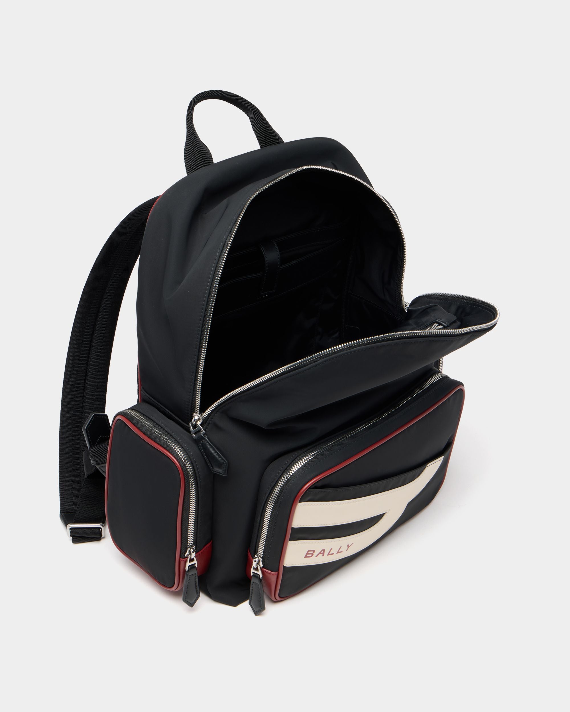 Bally Global - Competition Backpack in Black Nylon - Black