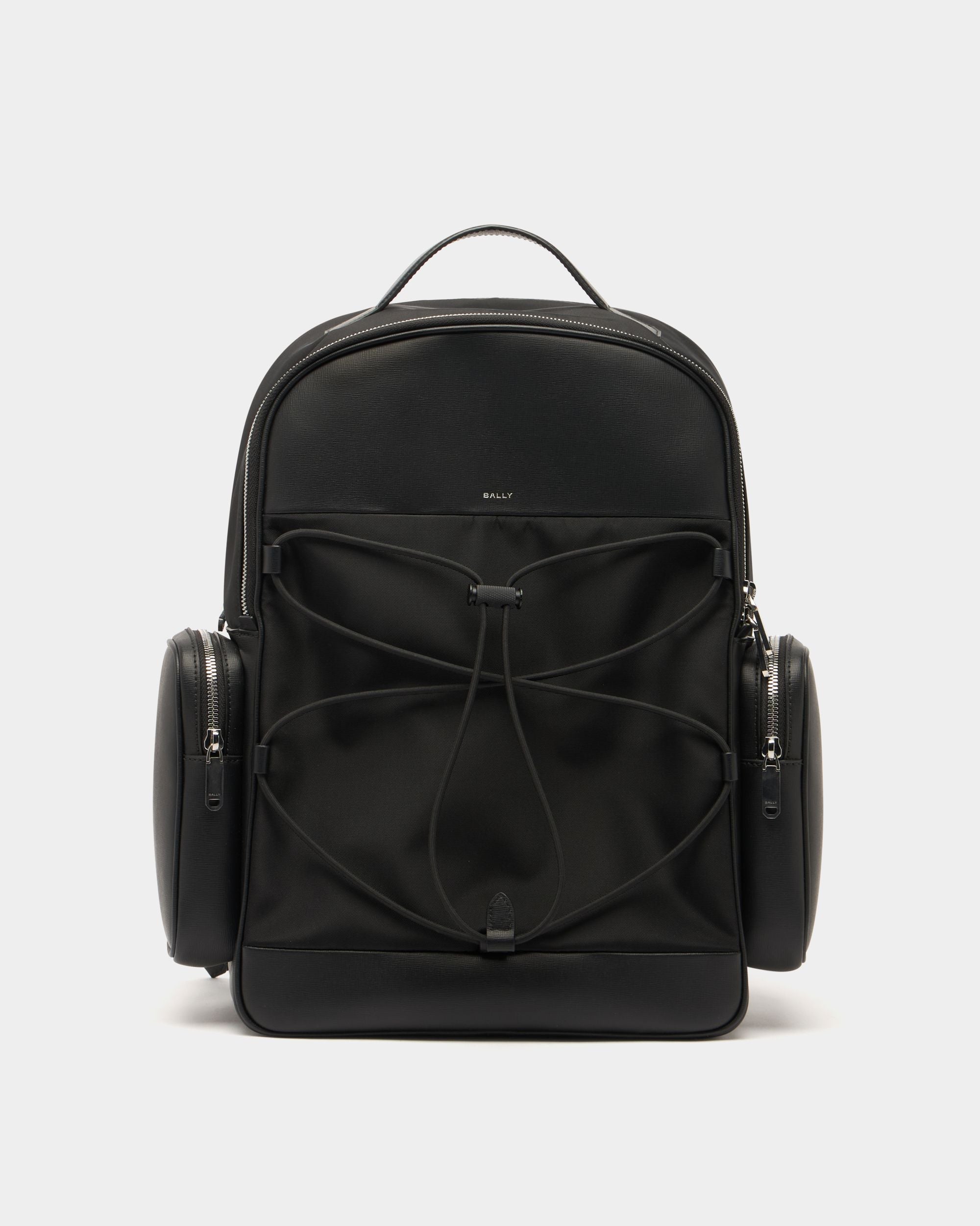 Bally Global - Vogel Rucksack aus Nylon und recyceltem Leder in Schwarz - Black