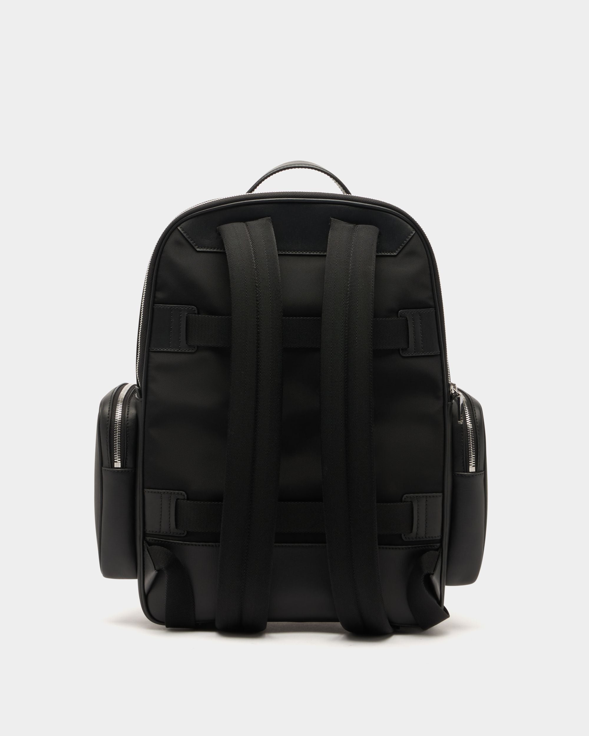 Bally Global - Vogel Rucksack aus Nylon und recyceltem Leder in Schwarz - Black