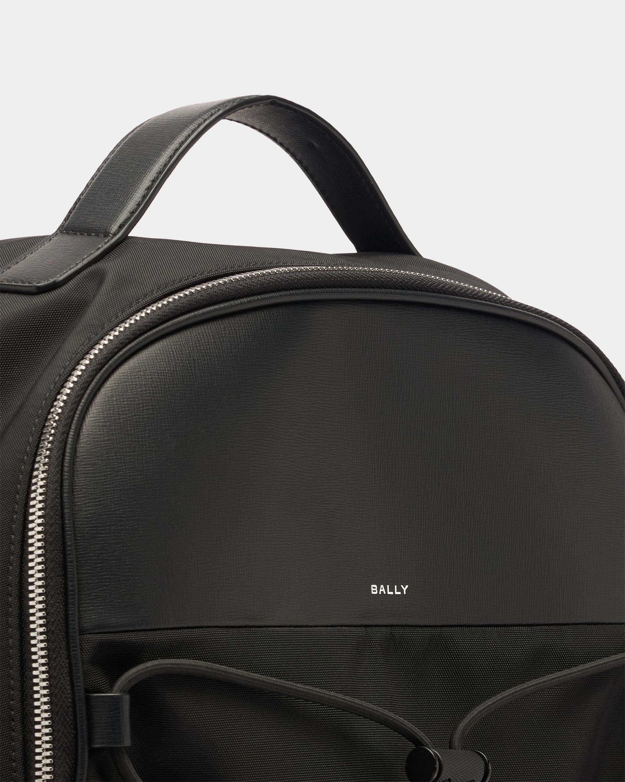 Bally Global - Vogel Rucksack aus Nylon und recyceltem Leder in Schwarz - Black