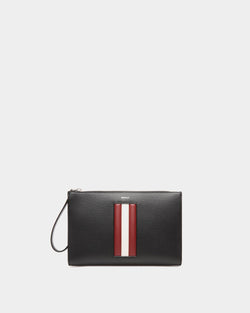 Pochette Mythos De Piel Reciclada Negra