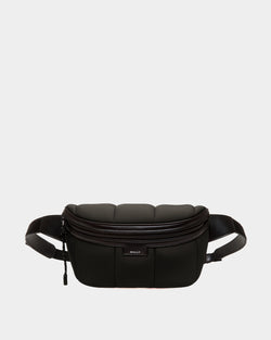 Mountain Belt Bag In Black Neoprene