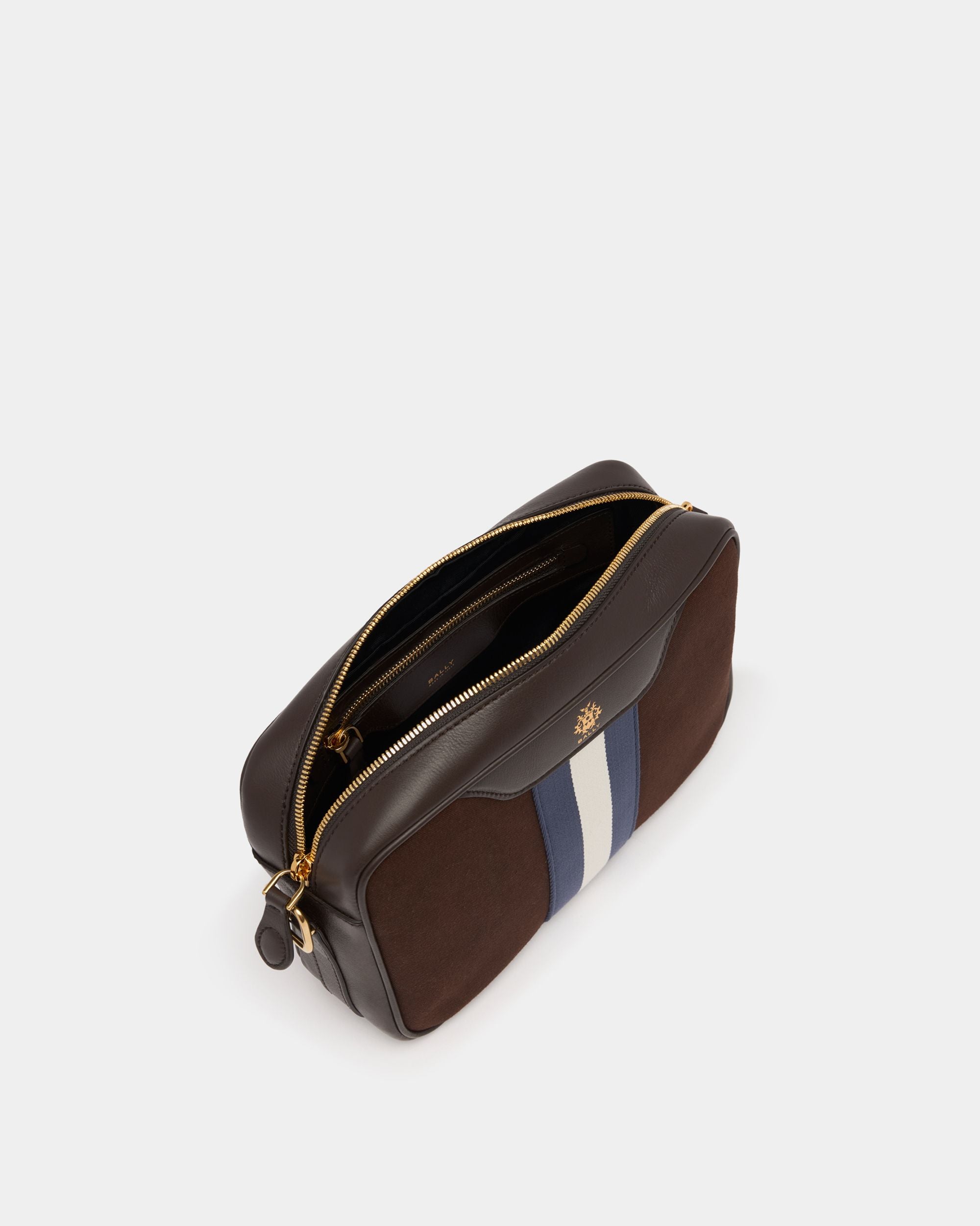 Bally Global - Bandolera Beckett De Lona De Algodón Marrón - Marrón