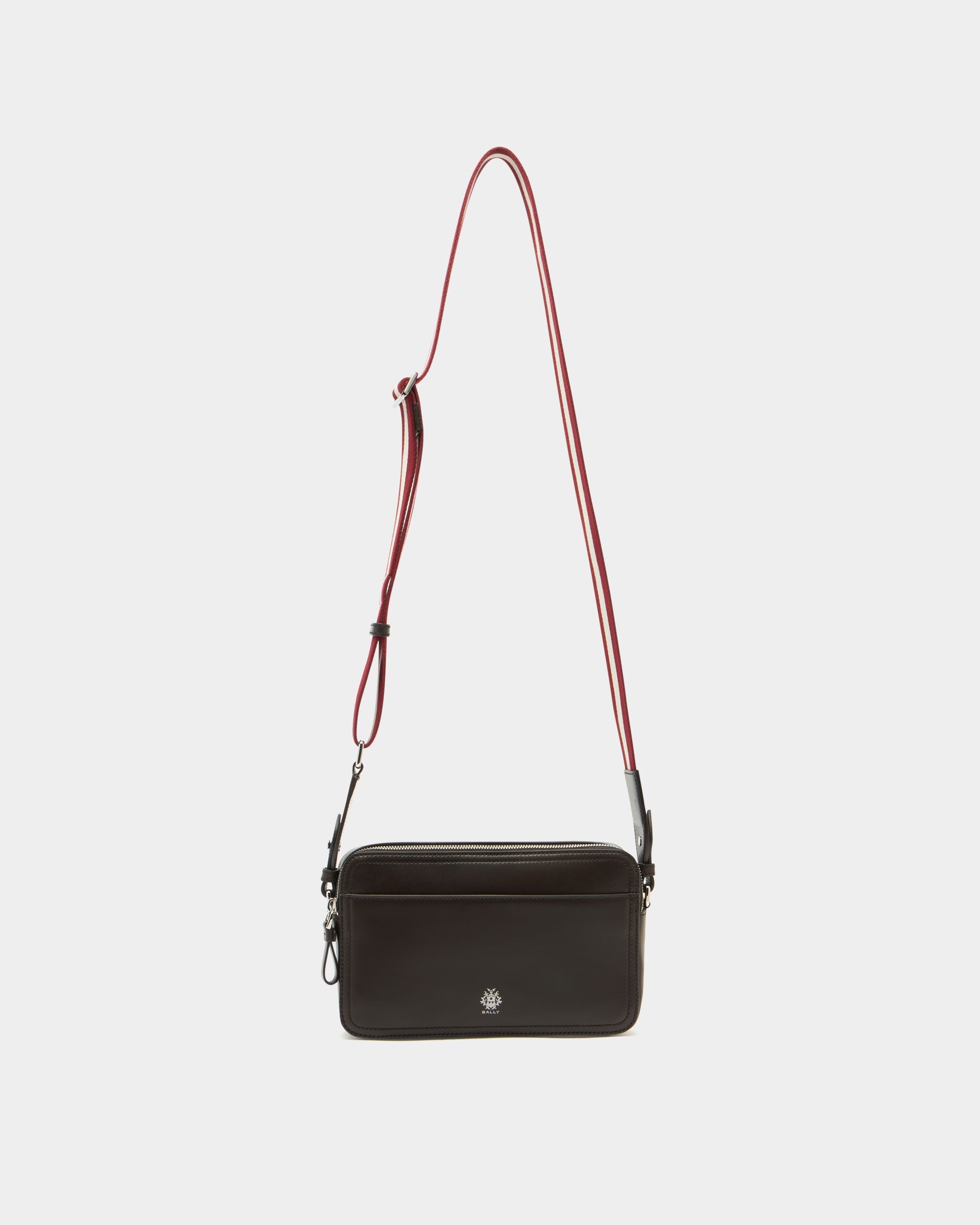 Bally Global - Ray Umhängetasche aus Leder in Chocolate - Brown