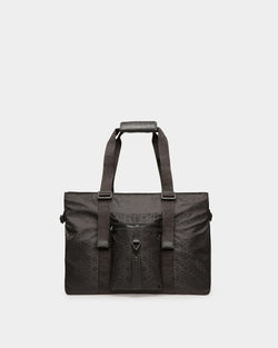 Colbeert Recycled Fabric Weekender Bag In Black