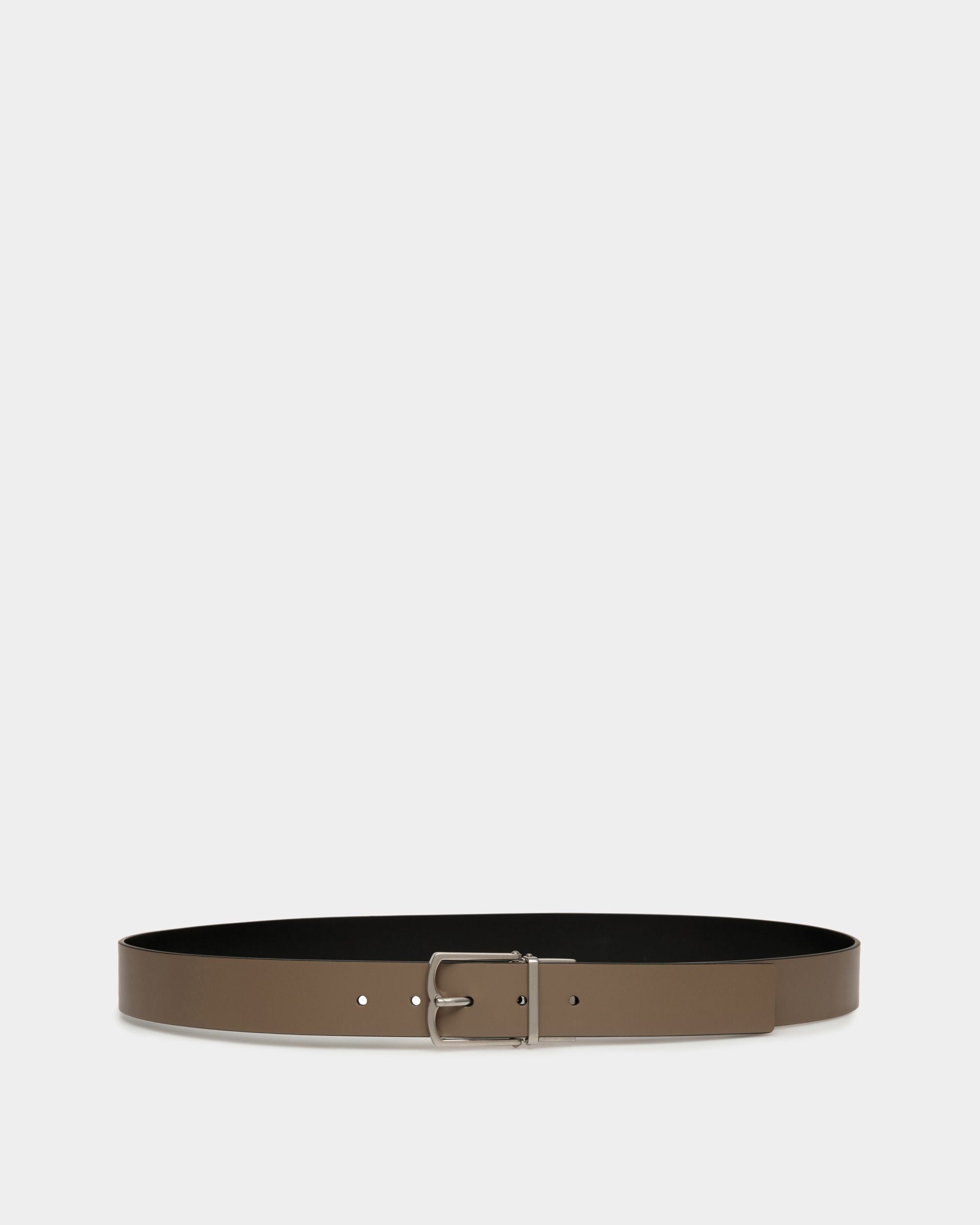 Bally Global - Country 35mm Reversible And Adjustable Belt In Beige And Black Leather - Multicolore