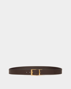 Shiffie 35mm Reversible and Adjustable Belt in Ebano Leather