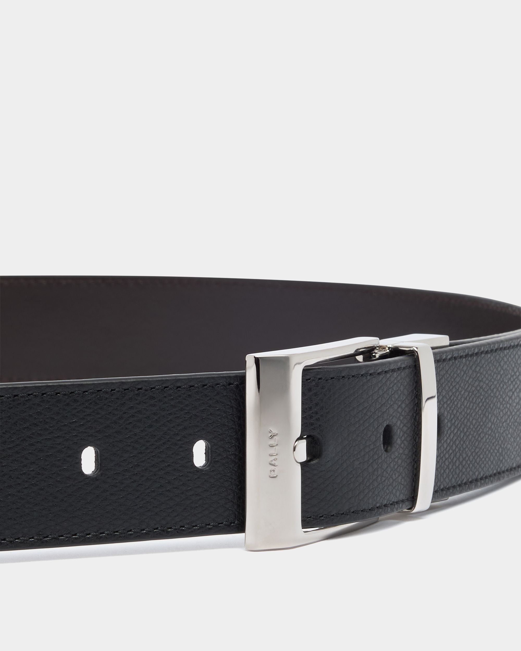Bally Global - Shiffie 35mm Reversible And Adjustable Belt in Black And Ebano Leather - Multicolor