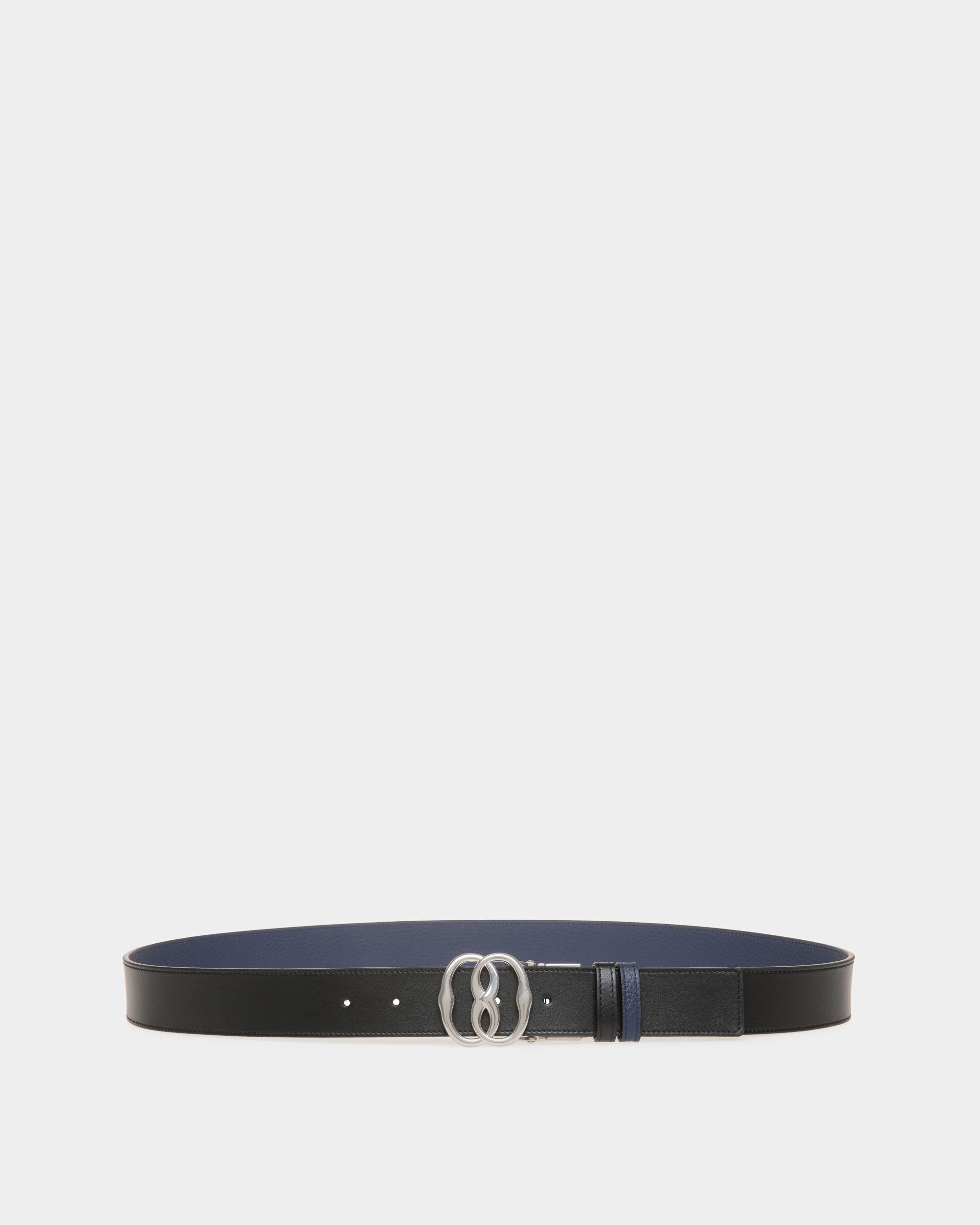 Bally Global - Bally Iconic 35mm Belt In Black Leather - Black