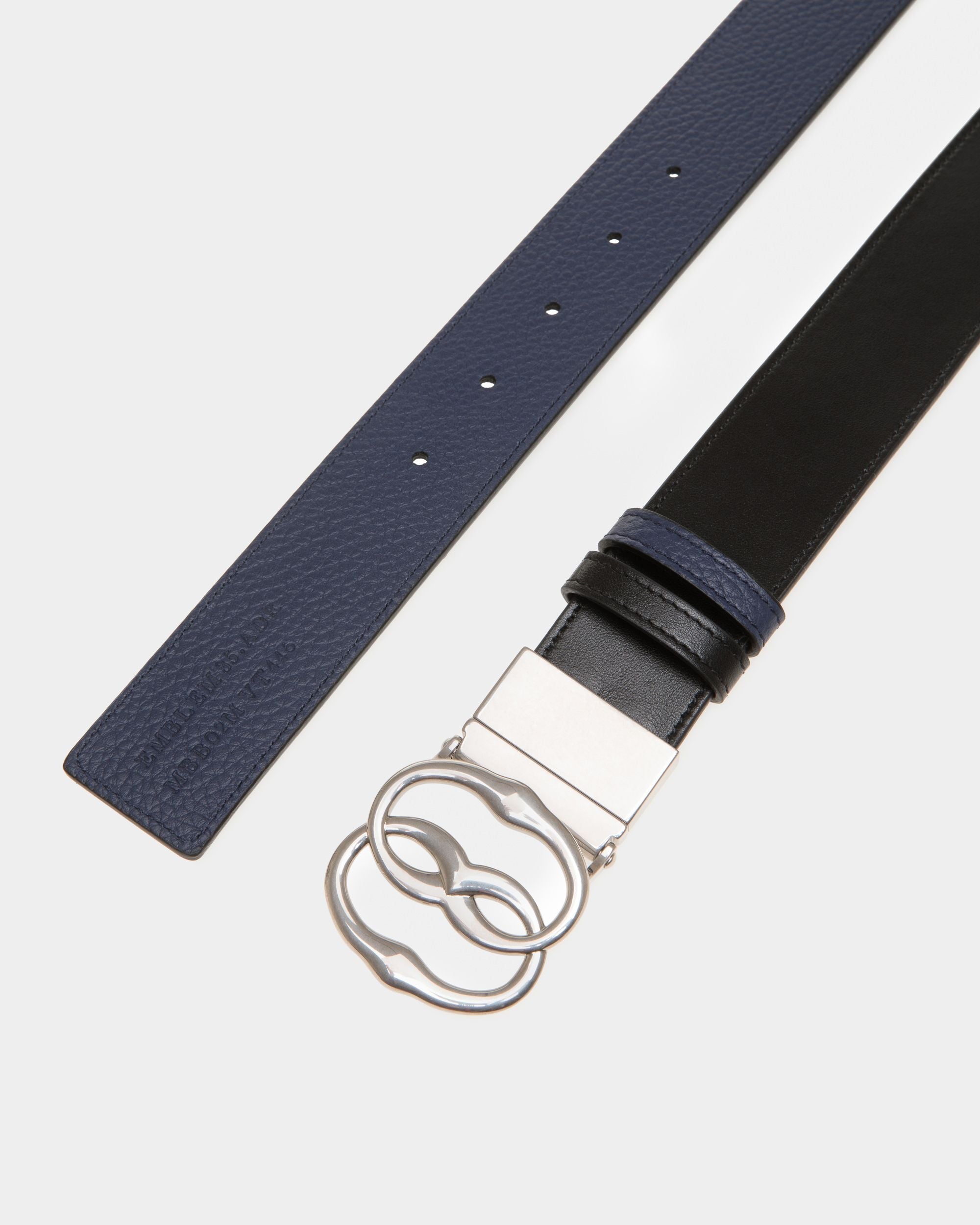 Bally Global - Bally Iconic 35mm Belt In Black Leather - Black