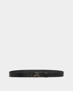 B Bold 35mm Reversible And Adjustable Belt In Black Leather