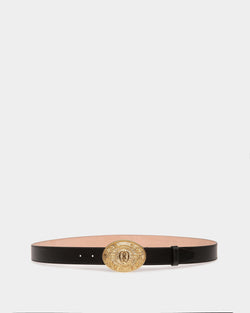Mountain 35mm Belt in Black Leather