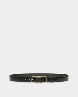 Ceinture Loto 30 mm En Cuir Noir