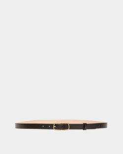 Ceinture Loto 20 mm En Cuir Noir