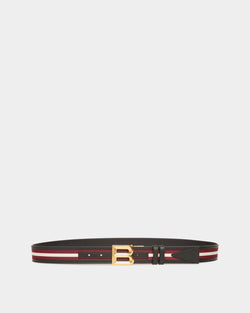 Belt In Black Synthetic