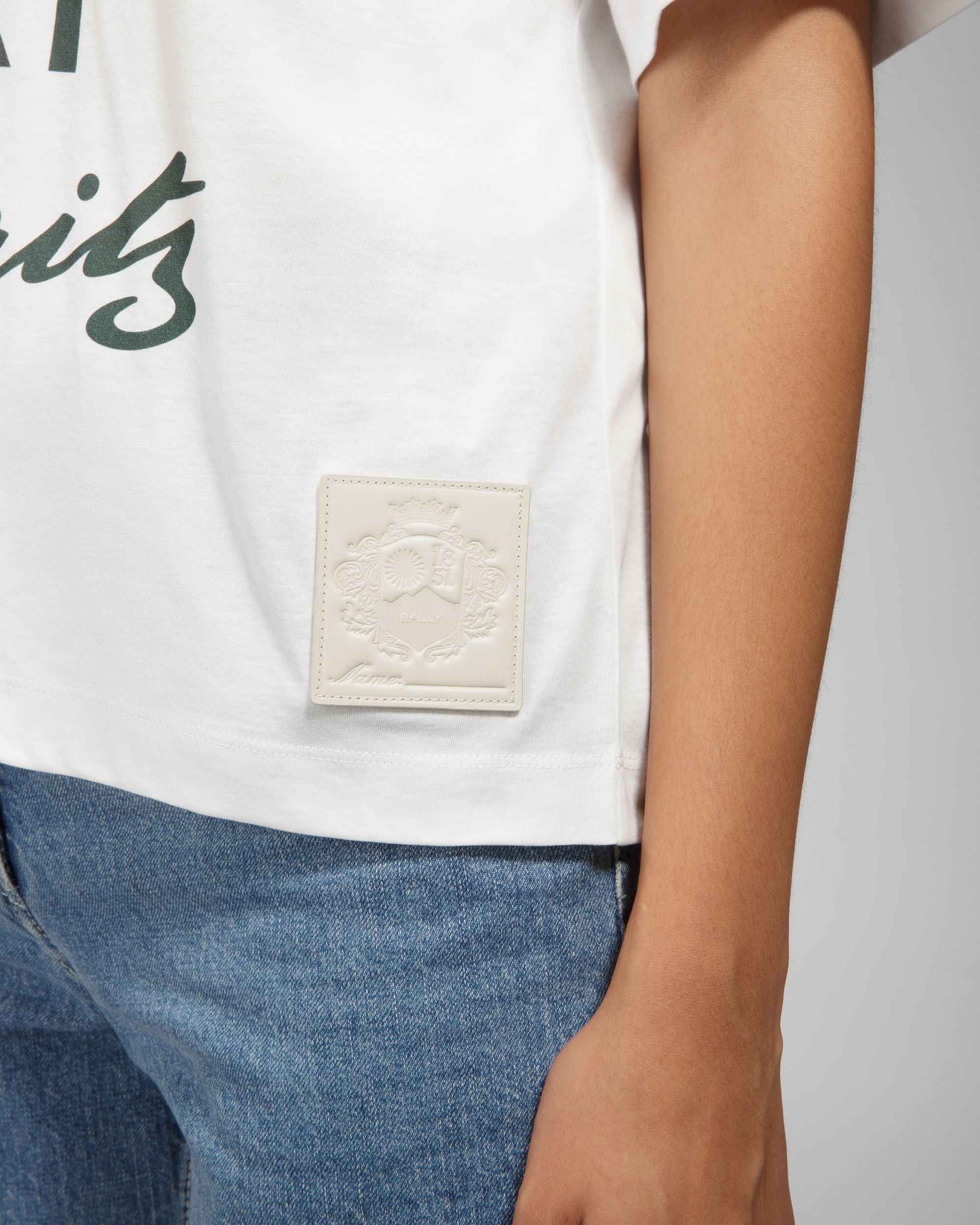 Bally Global - Camiseta Ski St Moritz - Blanco