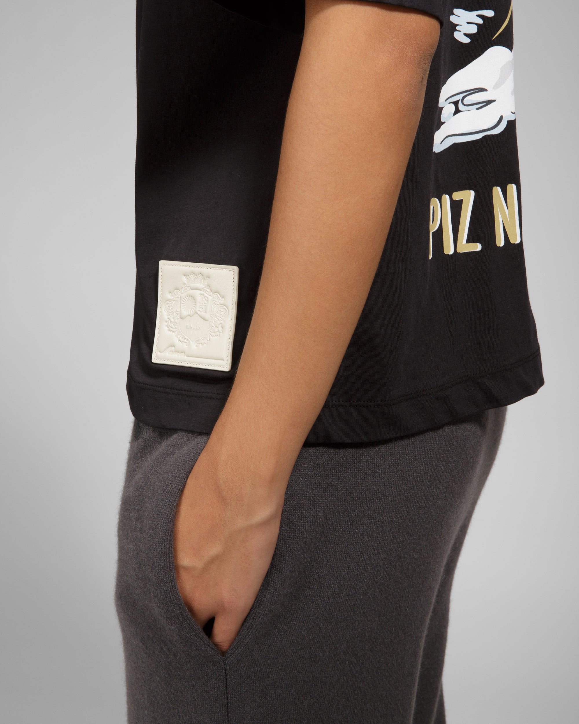 Bally Global - Camiseta St Moritz - Negro