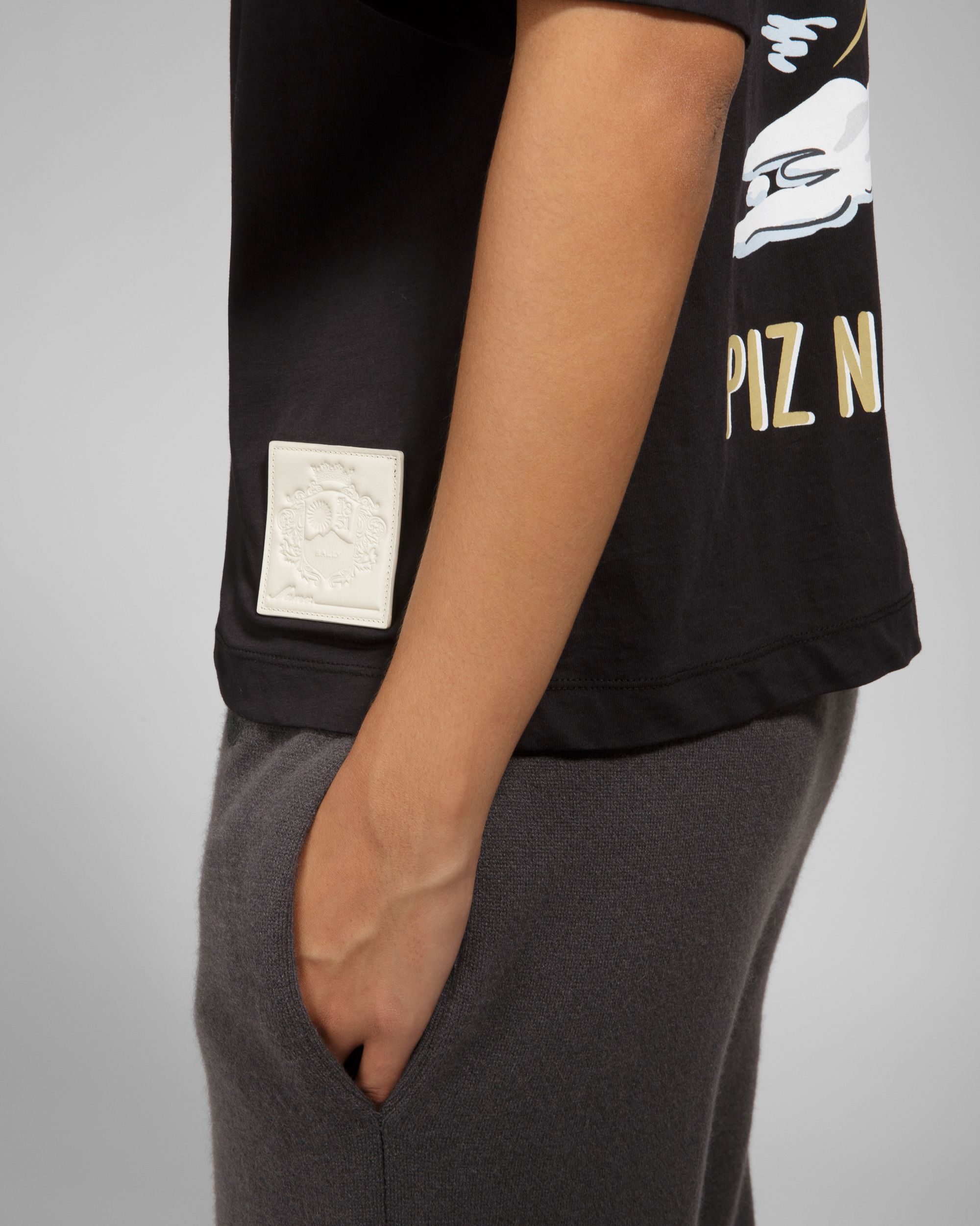 Bally Global - Camiseta St Moritz - Negro