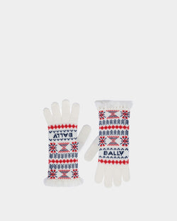 Gants En Laine Multicolore