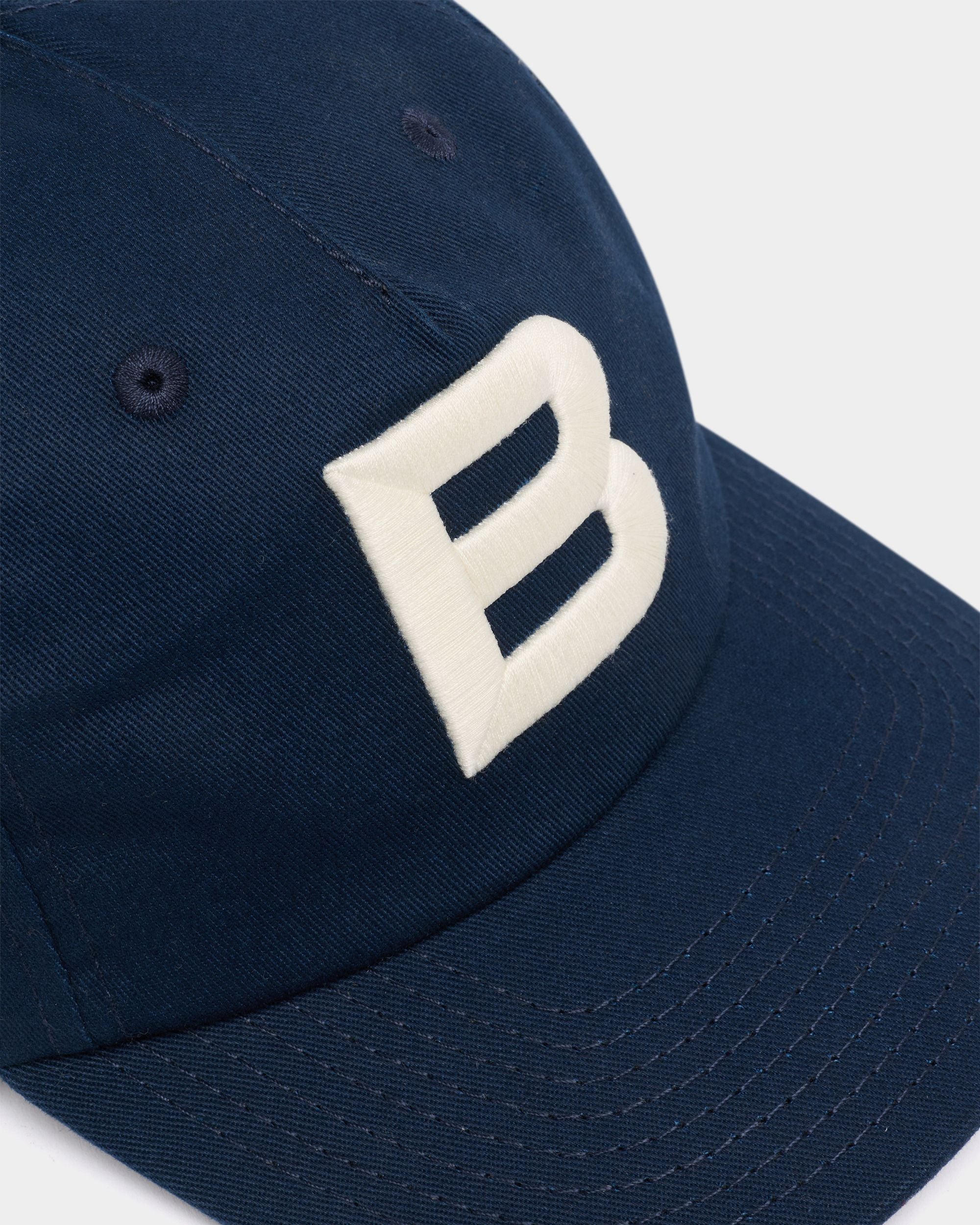 Bally Global - Baseballmütze aus Baumwolle in Navy Blue mit Logo - Blue