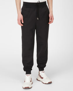 Polyester Mix Sweatpants In Black