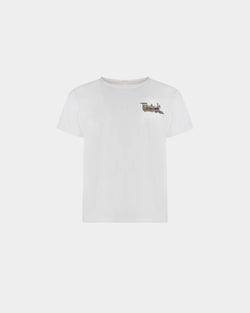 Camiseta Train De Algodón En Blanco