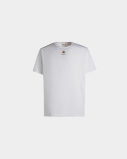 T-Shirt Avec Un Logo Bally Crest En Coton Blanc