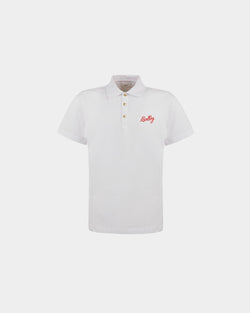 Polo En Coton Blanc