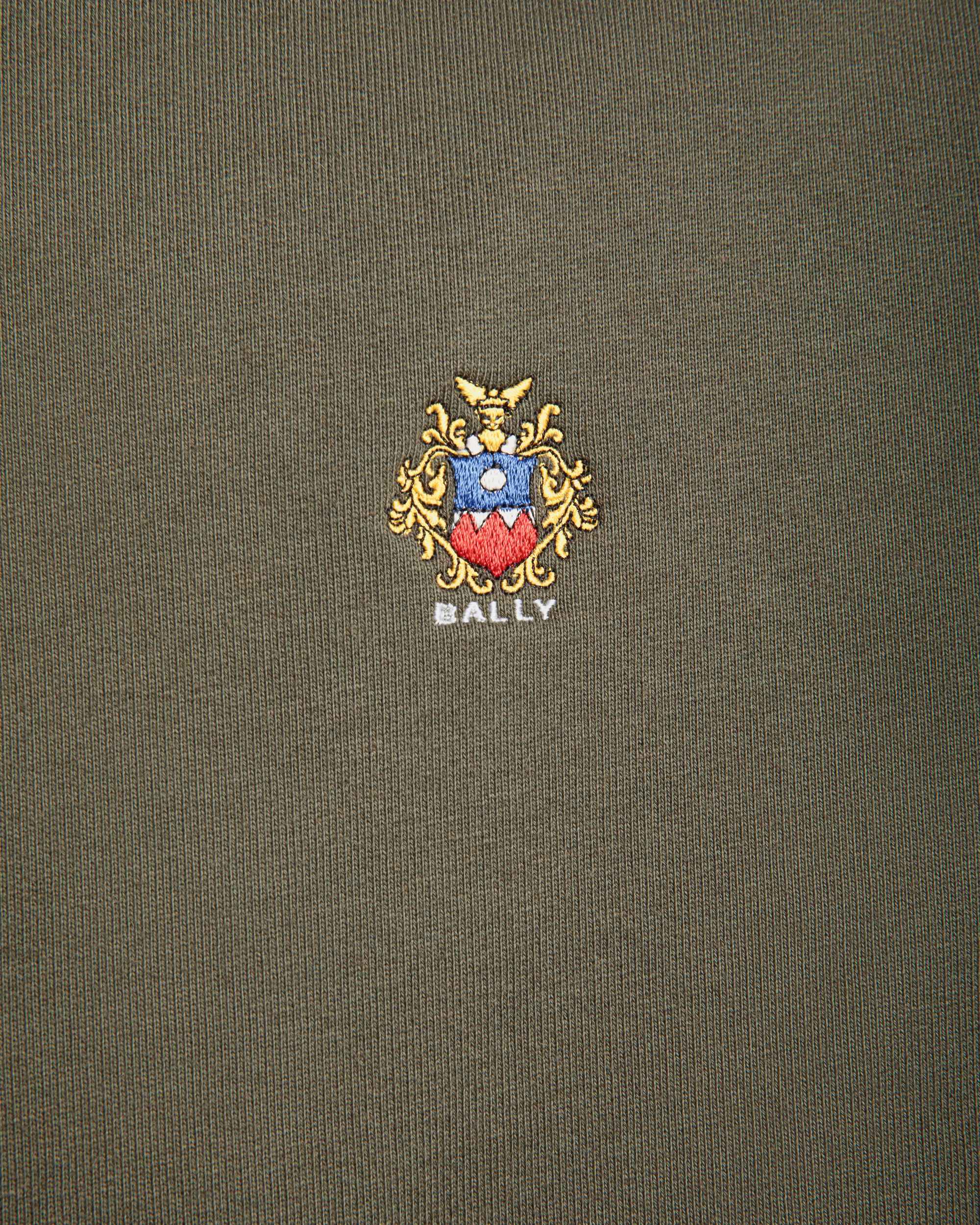 Bally Global - Sudadera Con Capucha Adrien Brody Travel Collection De Mezcla De Cachemira Olive Green - Verde