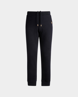 Adrien Brody Travel Collection Sweatpants In Navy Blue Cashmere Blend